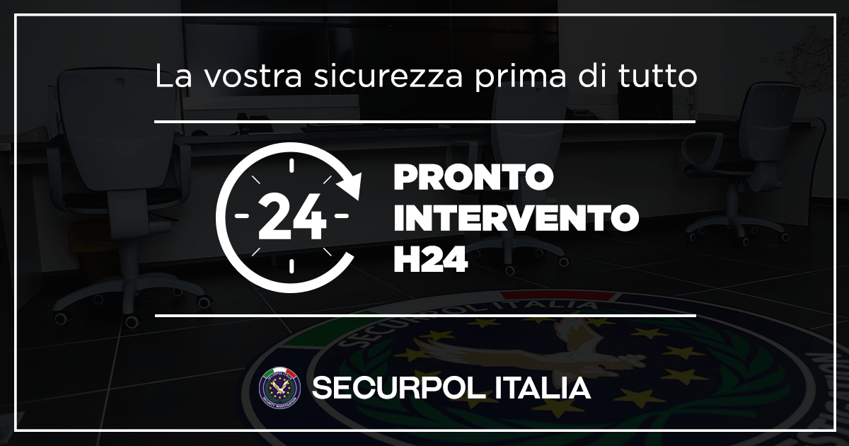 pronto intervento h24 - Securpol Italia