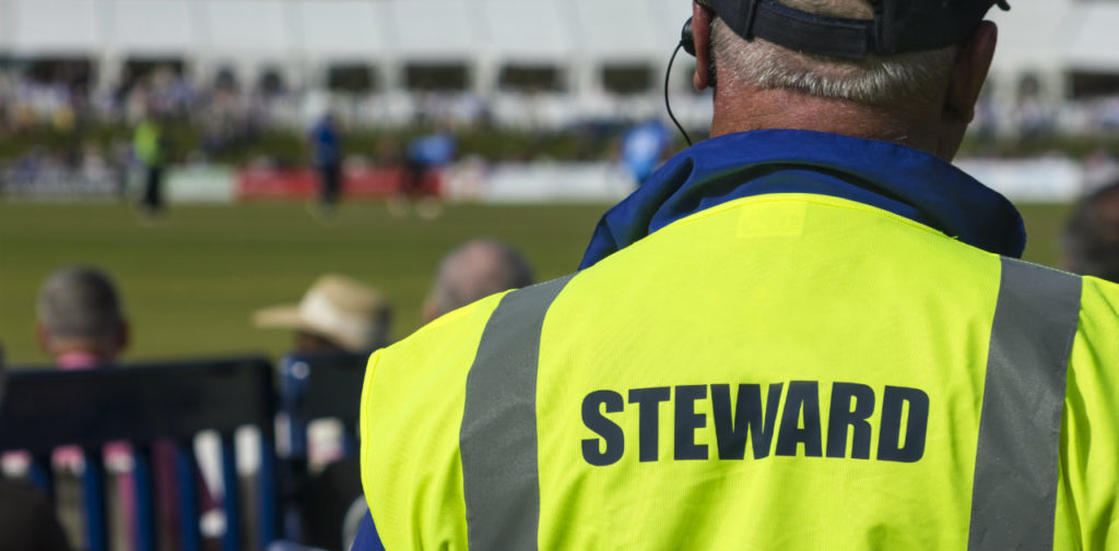 sicurezza negli stadi steward